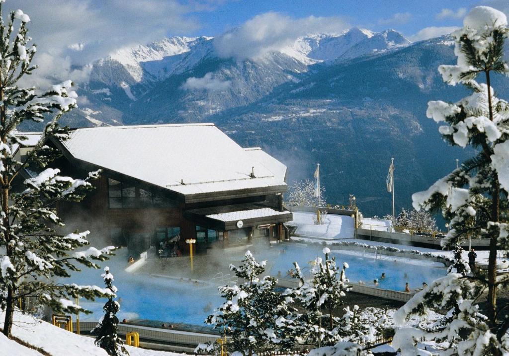 Hotel Les Bains D'Ovronnaz Dış mekan fotoğraf