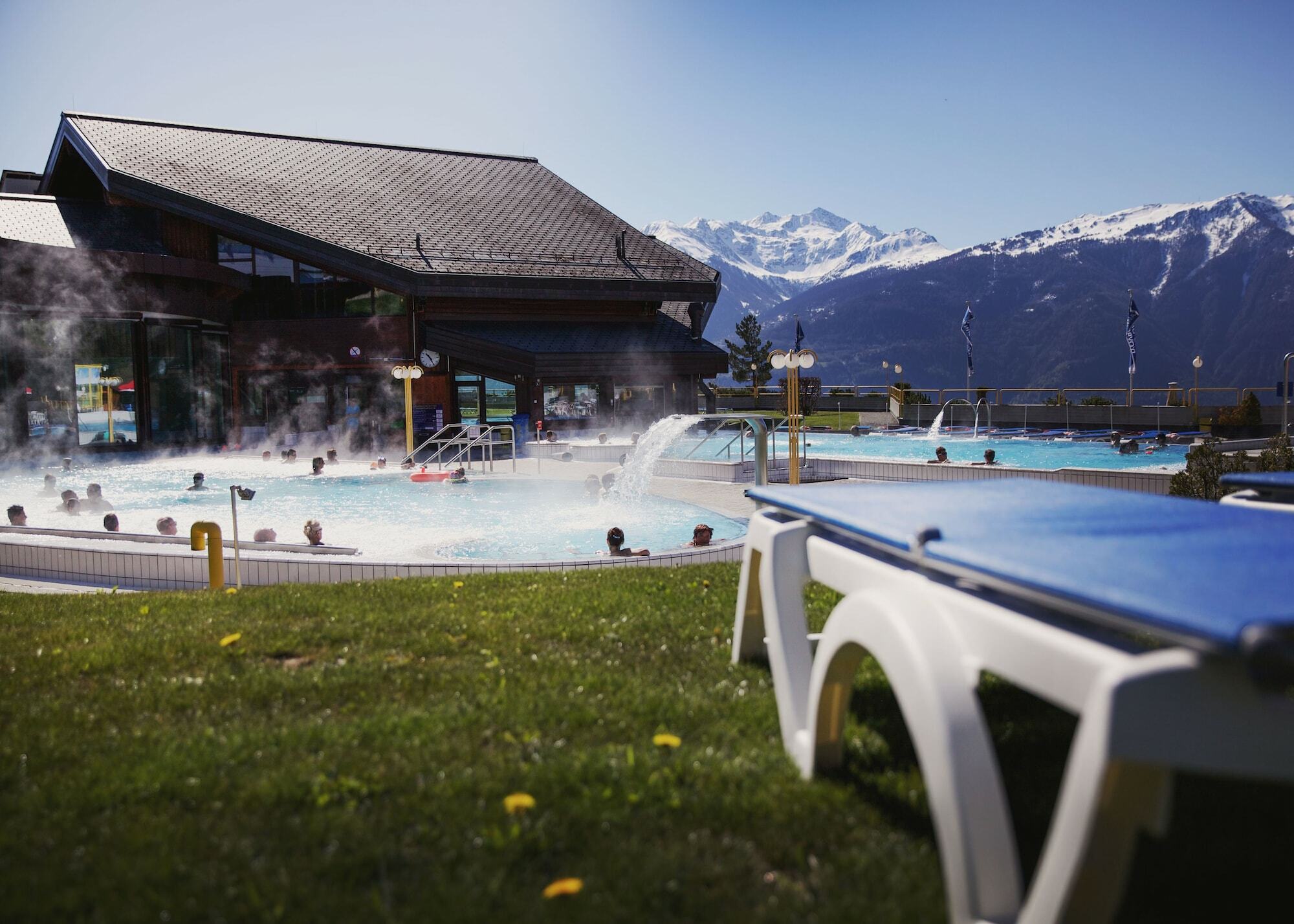 Hotel Les Bains D'Ovronnaz Dış mekan fotoğraf