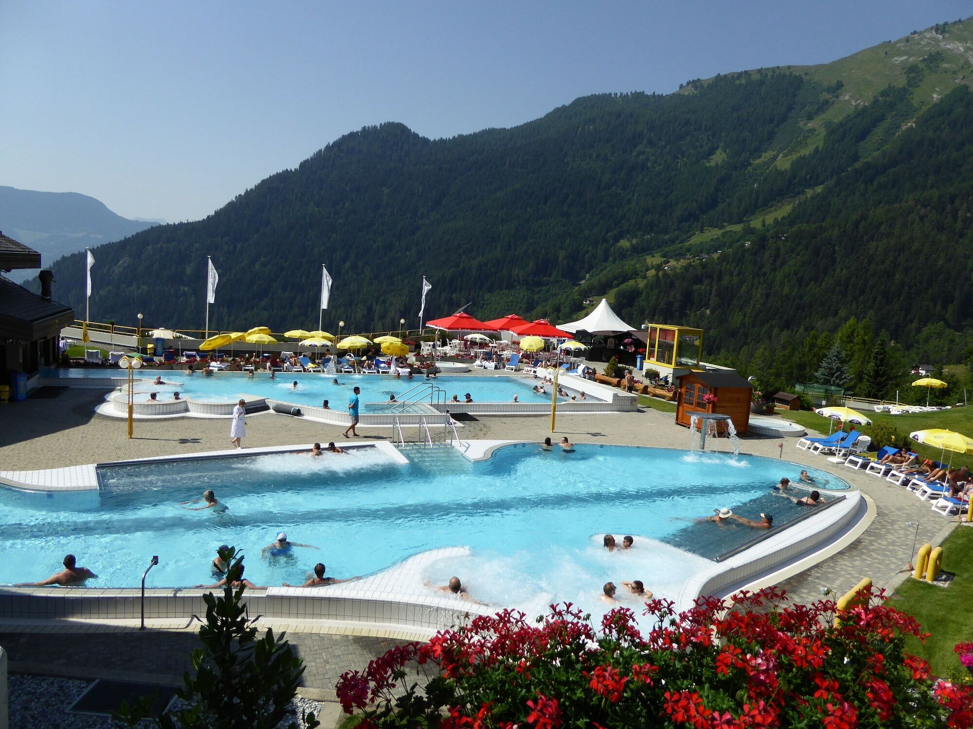 Hotel Les Bains D'Ovronnaz Dış mekan fotoğraf